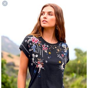 Johnny Was Cyllene Relaxed Tee - Large